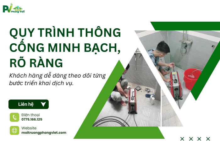 Thông cống nghẹt Quận Phú Nhuận uy tín