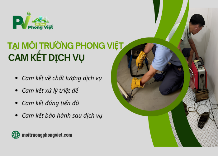 Một số cam kết dịch vụ tại đơn vị Phong Việt