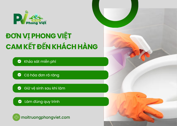 Một số cam kết đơn vị Phong Việt đến với khách hàng
