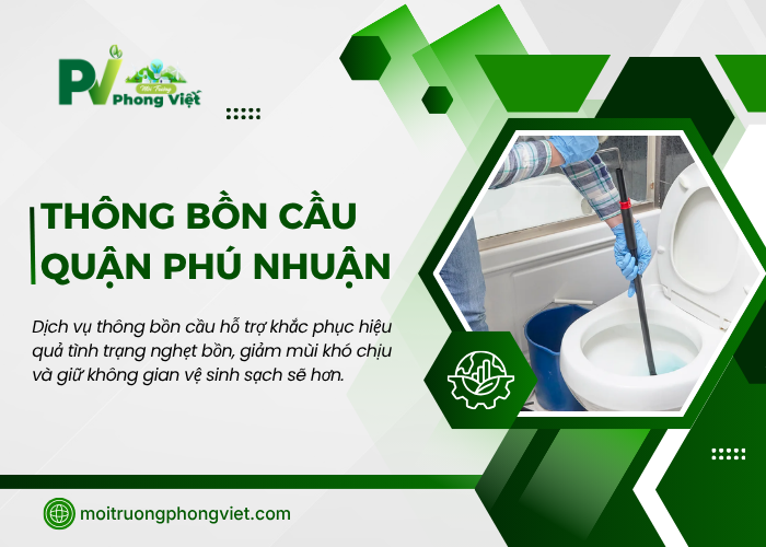 Dịch vụ thông bồn cầu Quận Phú Nhuận